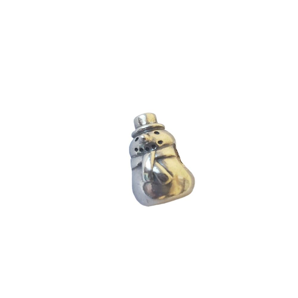 Pandora Snowman Charm Silver 925 for Bracelet Holiday Winter Jewelry Authentic